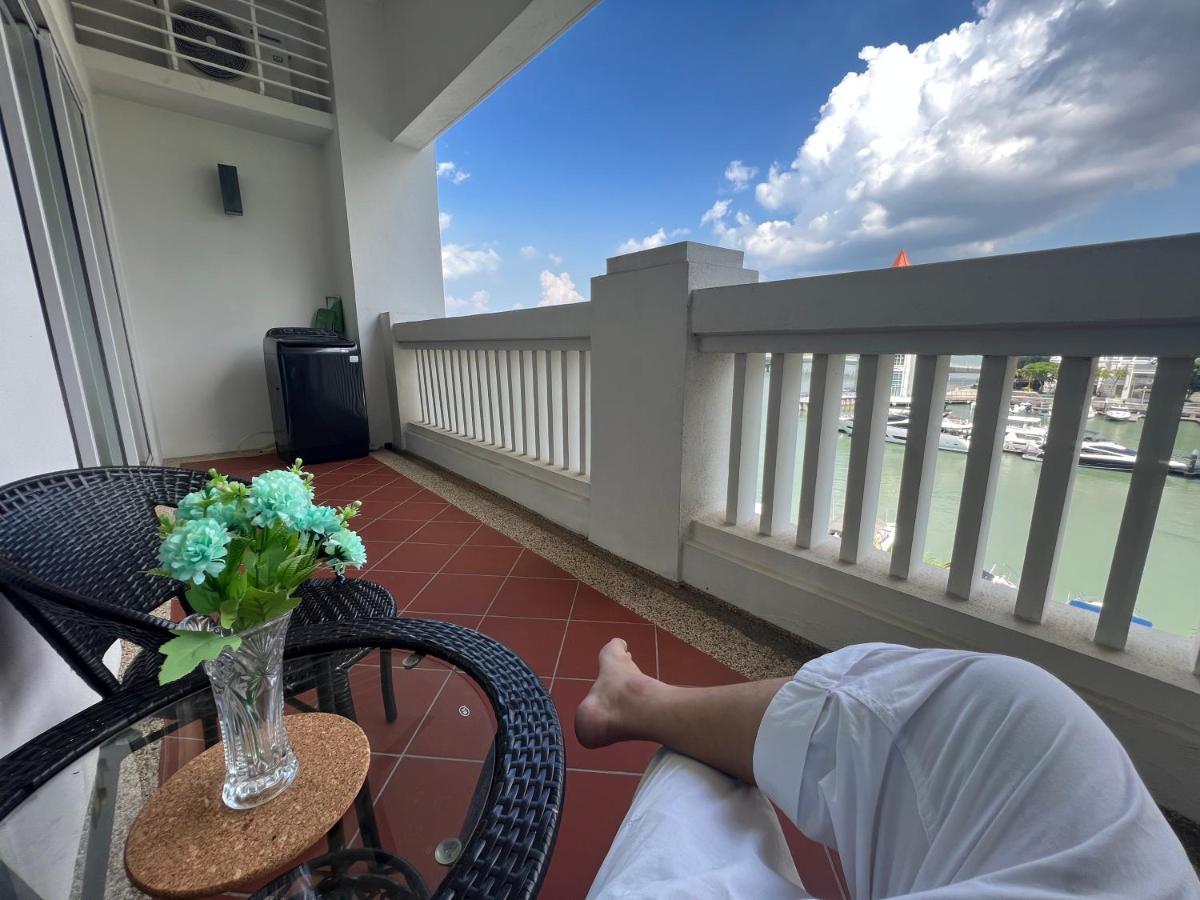 2Beds Seaview Straits Quay Comes With Carpark And Hothub Bagan Jermal エクステリア 写真